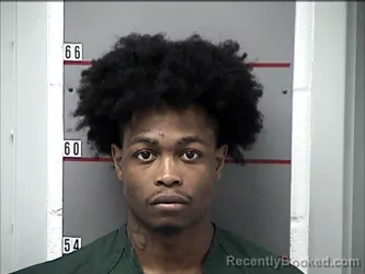 Mugshot of DEANGELO JONES booked in Grayson County, Kentucky on April 28, 2026