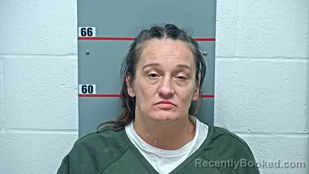 Mugshot of REBECCA HELTON booked in Grayson County, Kentucky on May 1, 2026