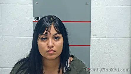 Mugshot of ASHLEY FUENTES-GIL booked in Grayson County, Kentucky on May 1, 2026