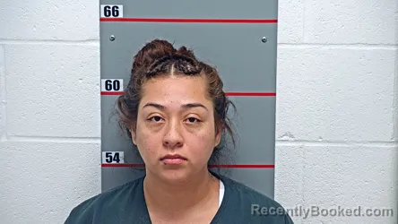 Mugshot of ADRIANA MOTA-ROMERO booked in Grayson County, Kentucky on May 1, 2026