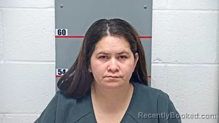 Mugshot of EGDALIA MORENO GIL booked in Grayson County, Kentucky on May 1, 2026