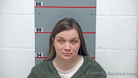 Mugshot of MEGAN GASKIN booked in Grayson County, Kentucky on May 6, 2026