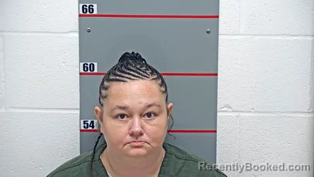 Mugshot of ASHLEY RUSSELL booked in Grayson County, Kentucky on May 6, 2026