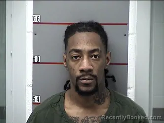 Mugshot of TYION TREVONT OWENS booked in Grayson County, Kentucky on May 7, 2026