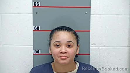 Mugshot of ARMONII JACKSON booked in Grayson County, Kentucky on May 8, 2026