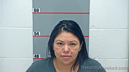 Mugshot of RUTH OSORIO-HERNANDEZ booked in Grayson County, Kentucky on May 8, 2026