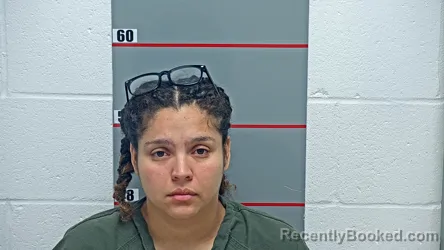 Mugshot of CINTHYA GUERRERO-GONZALES booked in Grayson County, Kentucky on May 8, 2026