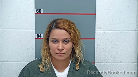 Mugshot of SARA ELIZABETH RIVERA-POSADA booked in Grayson County, Kentucky on May 9, 2026