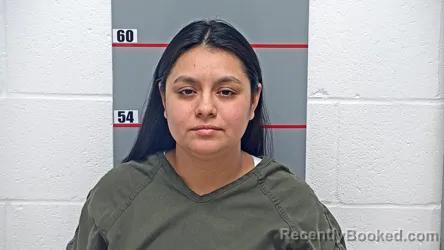 Mugshot of FLORA CRISTEN VALERA booked in Grayson County, Kentucky on May 11, 2026