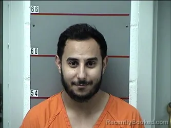 Mugshot of HAMZAH ABDULSALAM ALDHAHERI booked in Grayson County, Kentucky on May 12, 2026