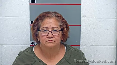 Mugshot of MARTHA VASQUEZ-REYES booked in Grayson County, Kentucky on May 12, 2026