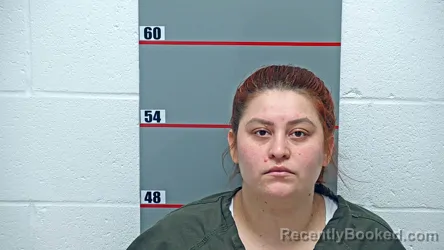 Mugshot of KENIA VASQUEZ-ESPINOSA booked in Grayson County, Kentucky on May 18, 2026