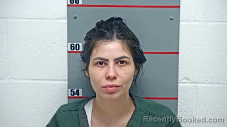 Mugshot of AMANDA DIAZ-GUILLEN booked in Grayson County, Kentucky on May 20, 2026