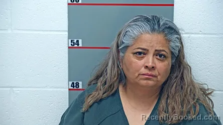 Mugshot of SONIA EVELIN VALENCIA-DE CHACON booked in Grayson County, Kentucky on May 21, 2026