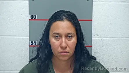 Mugshot of TANIA OCAMPOS-RODRIGUEZ booked in Grayson County, Kentucky on June 12, 2026
