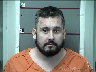 Mugshot of Nathan Earl Clark booked in Grayson County, Kentucky on October 23, 2026