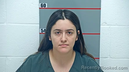Mugshot of XIMENA TERAN-VILLALOBAS booked in Grayson County, Kentucky on June 19, 2026