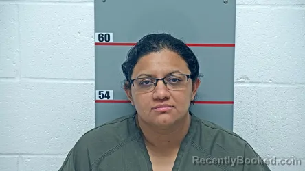 Mugshot of LINDANA ELIZABETH PANAMENO booked in Grayson County, Kentucky on June 23, 2026