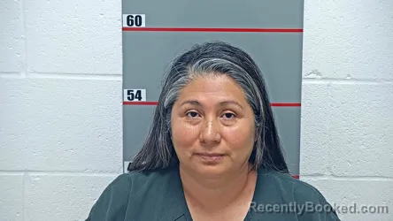 Mugshot of OLGA REYES DOMINGUEZ booked in Grayson County, Kentucky on June 24, 2026