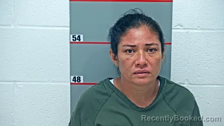 Mugshot of KEYLA ZAPATA NAVARRO booked in Grayson County, Kentucky on June 24, 2026