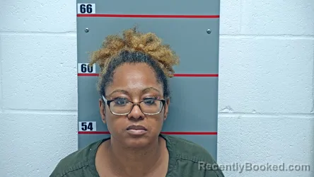 Mugshot of NATASHA HARRIS-JOHNSON booked in Grayson County, Kentucky on June 25, 2026