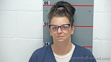 Mugshot of VALERIE BLACK booked in Grayson County, Kentucky on June 26, 2026