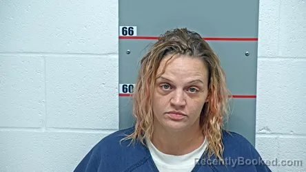 Mugshot of JESSCIA VORBRINK booked in Grayson County, Kentucky on June 26, 2026