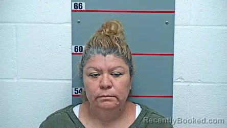 Mugshot of ALMA CRUZ booked in Grayson County, Kentucky on June 27, 2026