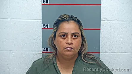Mugshot of CLAUDIA RAMIREZ booked in Grayson County, Kentucky on June 27, 2026