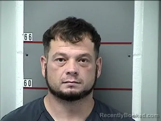 Mugshot of NICHOLAS A HURT booked in Grayson County, Kentucky on July 2, 2026