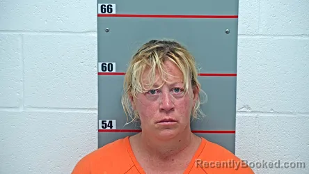 Mugshot of KELLY ATCHER booked in Grayson County, Kentucky on July 4, 2026
