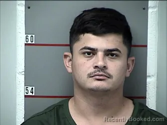 Mugshot of KEIVAR ELIAN GUILLEN-SALCEDO booked in Grayson County, Kentucky on July 7, 2026