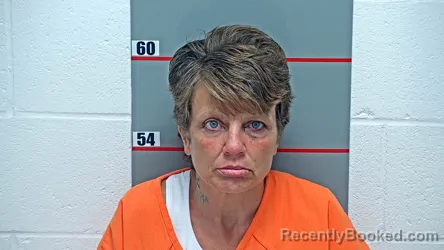 Mugshot of MISTY ARMSTRONG booked in Grayson County, Kentucky on July 7, 2026
