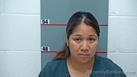 Mugshot of DORA MEJIA ROBLERO booked in Grayson County, Kentucky on July 8, 2026