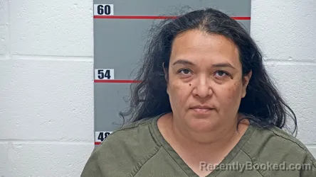 Mugshot of MARIA DIAZ booked in Grayson County, Kentucky on July 10, 2026