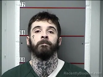 Mugshot of NICHOLAS TYLER DRYDEN booked in Grayson County, Kentucky on July 29, 2026