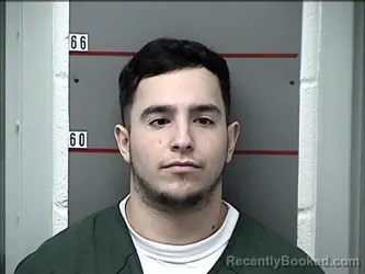 Mugshot of ANDREI FERNANDO MIHAI DRAMBA booked in Grayson County, Kentucky on July 29, 2026