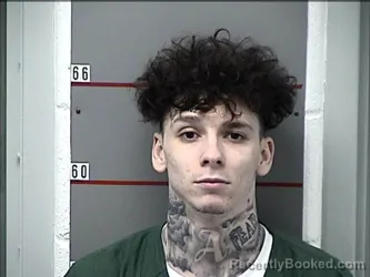 Mugshot of MICHAEL ALEXANDER BARR booked in Grayson County, Kentucky on August 3, 2026