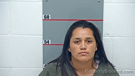 Mugshot of Barbara Parucho Rodriguez booked in Grayson County, Kentucky on August 17, 2026