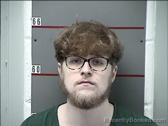 Mugshot of Preston Lee Wade booked in Grayson County, Kentucky on August 18, 2026