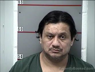 Mugshot of Cesar Alejandro Garcia-Carbajal booked in Grayson County, Kentucky on August 18, 2026