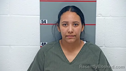 Mugshot of Bethania Jose Mendez-Martinez booked in Grayson County, Kentucky on August 20, 2026