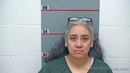 Mugshot of Adriana Reyes Mendez booked in Grayson County, Kentucky on August 21, 2026