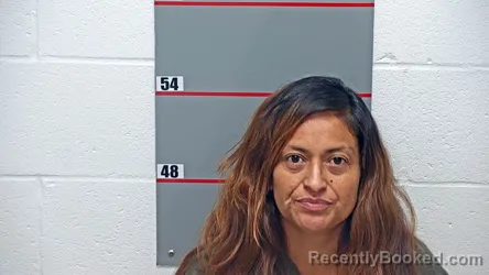 Mugshot of Arvelia Gonzalez Martinez booked in Grayson County, Kentucky on August 21, 2026