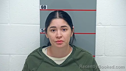 Mugshot of Mauritanea Belen Rivera Rivera booked in Grayson County, Kentucky on August 24, 2026