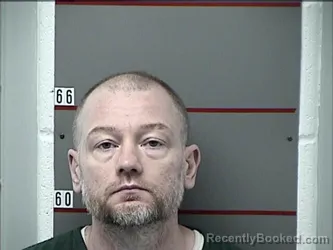 Mugshot of Keith Joseph Rocheleau booked in Grayson County, Kentucky on August 26, 2026