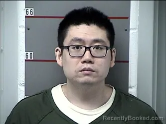 Mugshot of Jianfei Lu booked in Grayson County, Kentucky on August 28, 2026