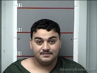 Mugshot of Abudaieh Anmar Abdelhalim booked in Grayson County, Kentucky on August 31, 2026