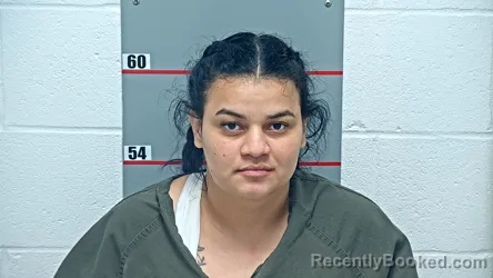 Mugshot of Katarine Valdiva-Hernandez booked in Grayson County, Kentucky on August 31, 2026