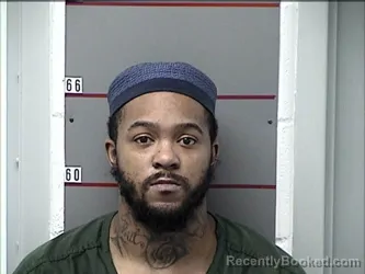 Mugshot of Daishawn Harrell booked in Grayson County, Kentucky on September 2, 2026